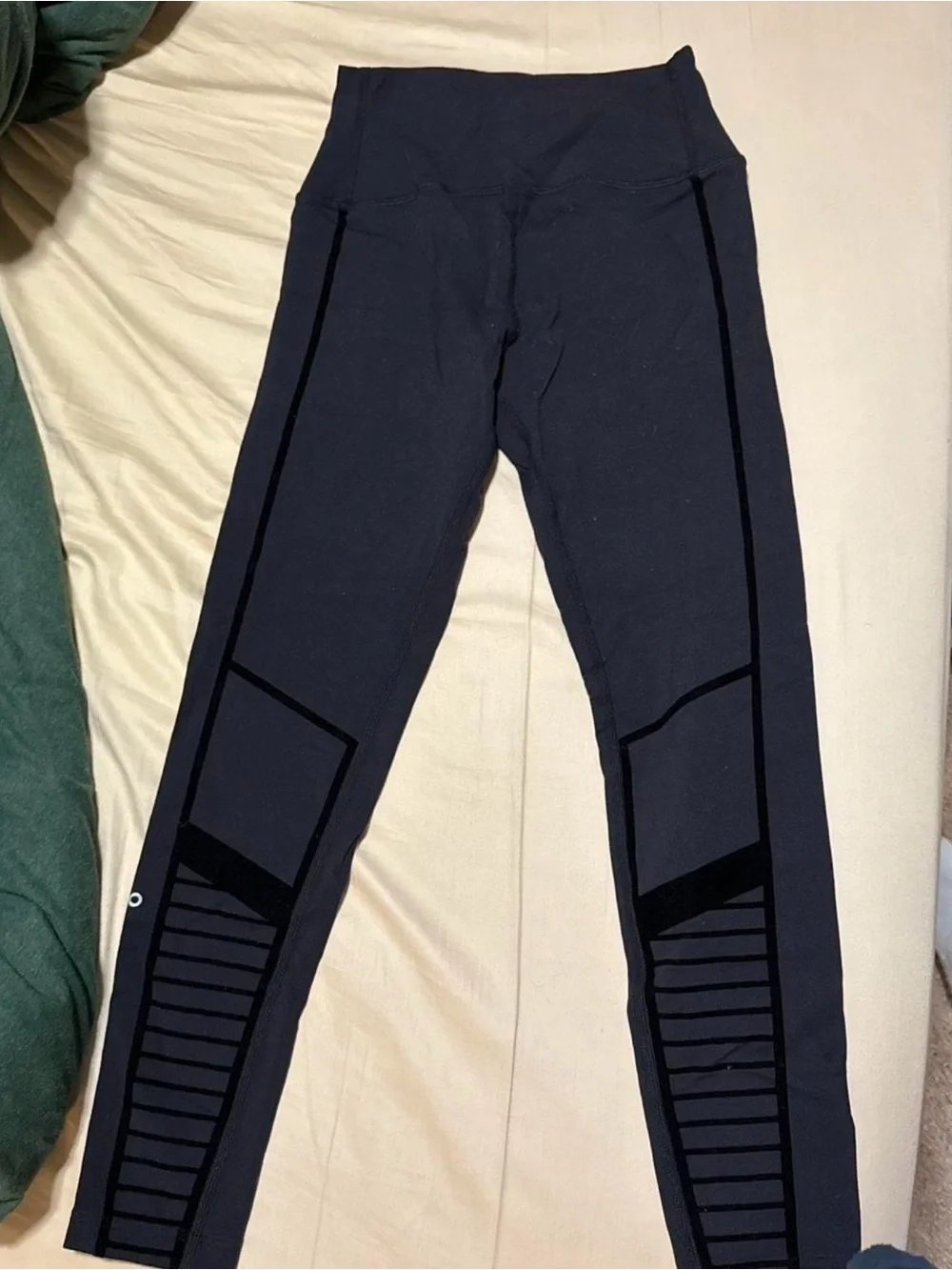 Alo Yoga Flocked Leggings black